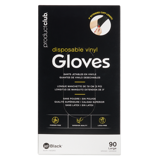 jetBlack Vinyl Gloves 90ct