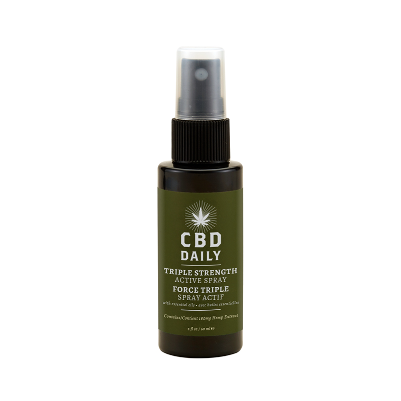 CBD Daily Triple Strength Active Spray 2oz